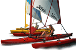 קיאק מפרשית יחיד - Hobie Mirage Adventure Island 4