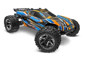 מכונית רסטלר - TRAXXAS Rustler 4X4 VXL 1:10