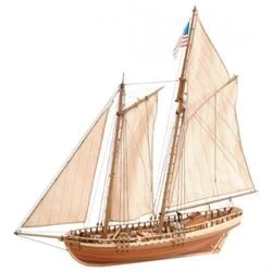 אוניה / סירה להרכבה - Virginia American Schooner 1/41