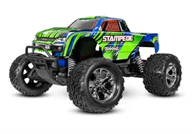 מכונית "סטמפיד" חשמלית דגם 2025 - Traxxas NEW Stampede 2X4 Brushed 1:10