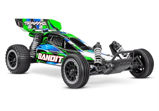 מכונית "בנדיט" חשמלית - Traxxas Bandit 2X4 Brushed 1:10